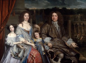 Sir Robert Vyner and his family – Copyright: National Portrait Gallery, London